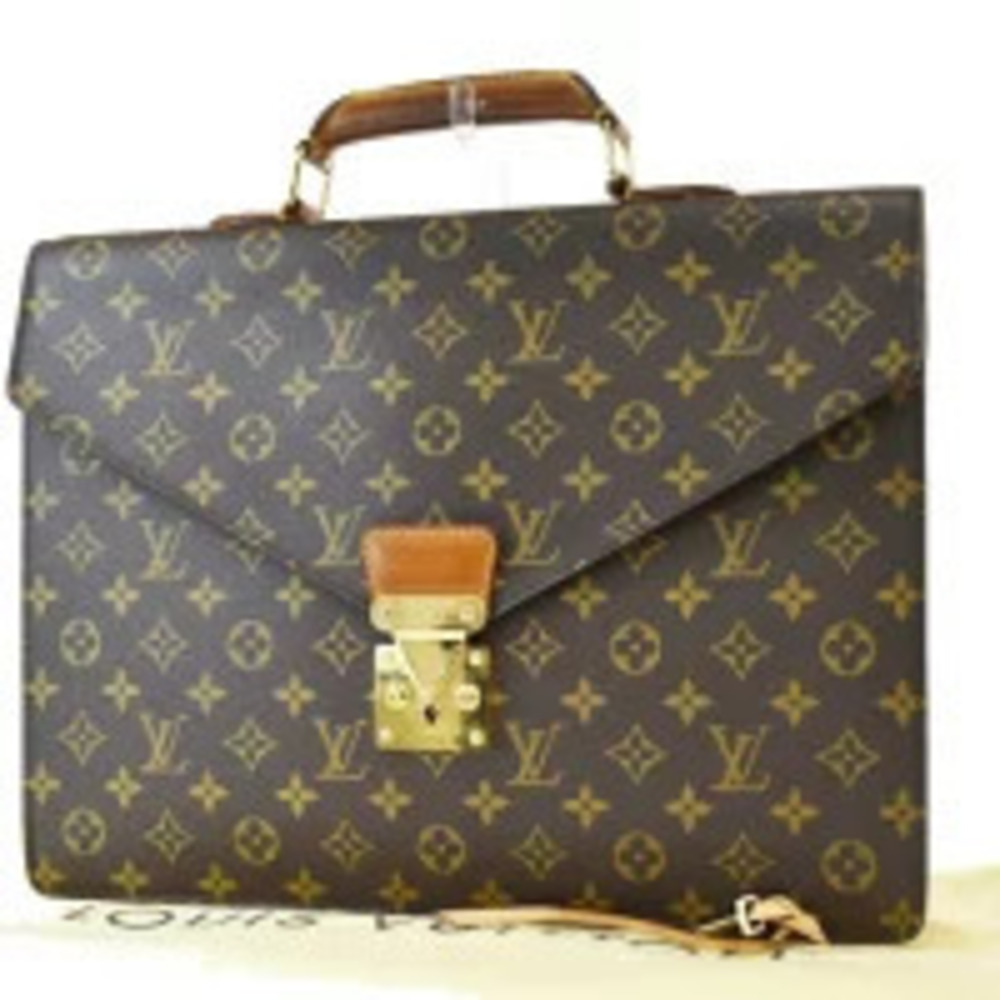 Louis Vuitton Serviette Conseiller Briefcase Business Bag Handbag Monogram